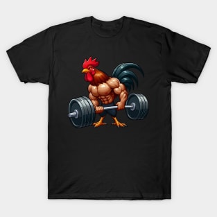 Muscular rooster T-Shirt